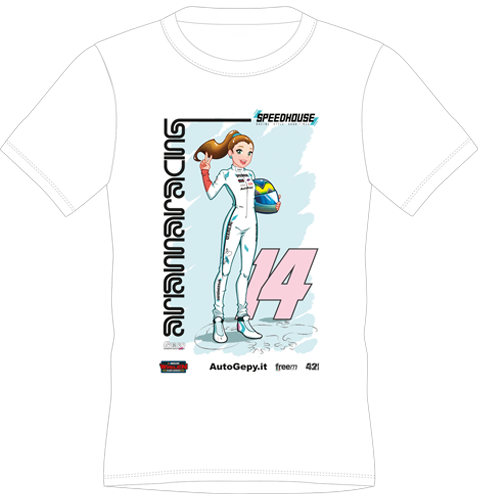 tshirt 14 arianna casoli euronascar speedhouse 2024